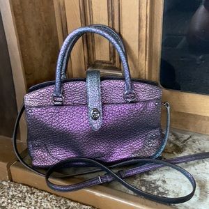 Coach Satchel in Hologram Leather